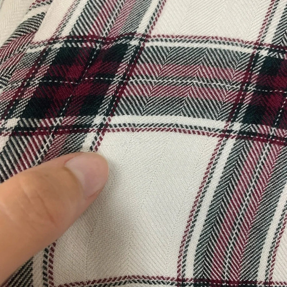 Maurices Duster Relaxed Fit button  front Academia Plaid Women’s Medium fall - Picture 13 of 13